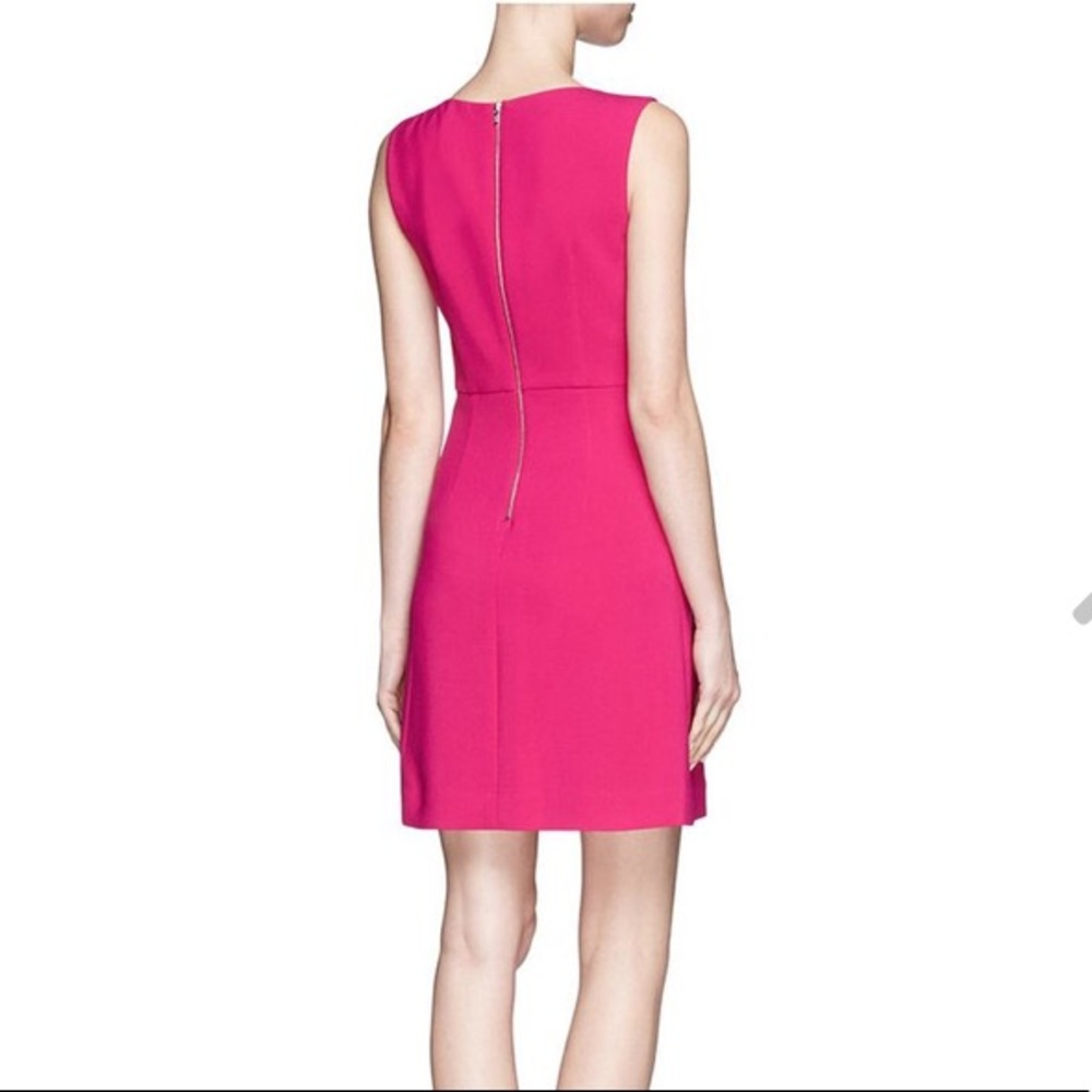NWT Dian Von Furstenburg A-Line Rose Dress - Picture 6 of 8